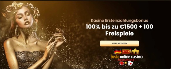 Goldspin Casino Einzahlungsbonus mit 100 % bis 1.500 € und 100 Freispielen für neue Spieler